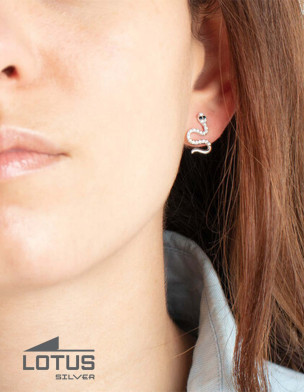 LOTUS SILVER Ear Ring
